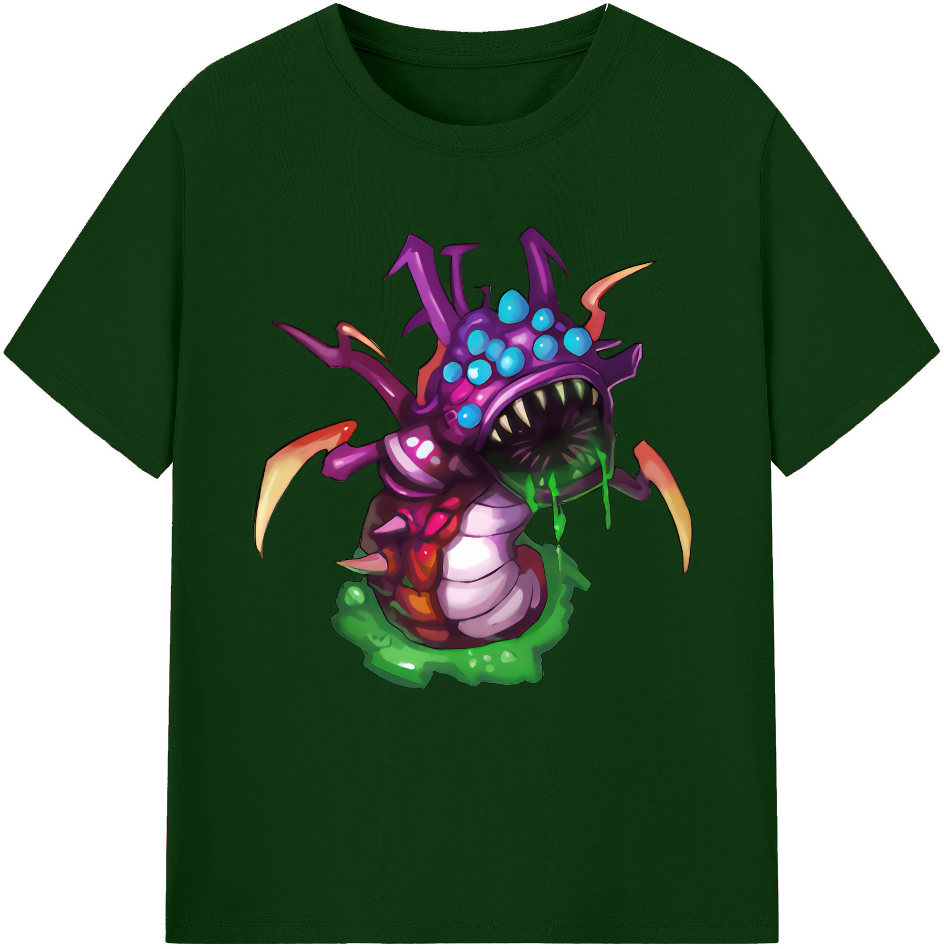 リーグ・オブ・レジェンド League of Legends LOL 綿100％半袖Tシャツ（フロントプリント）